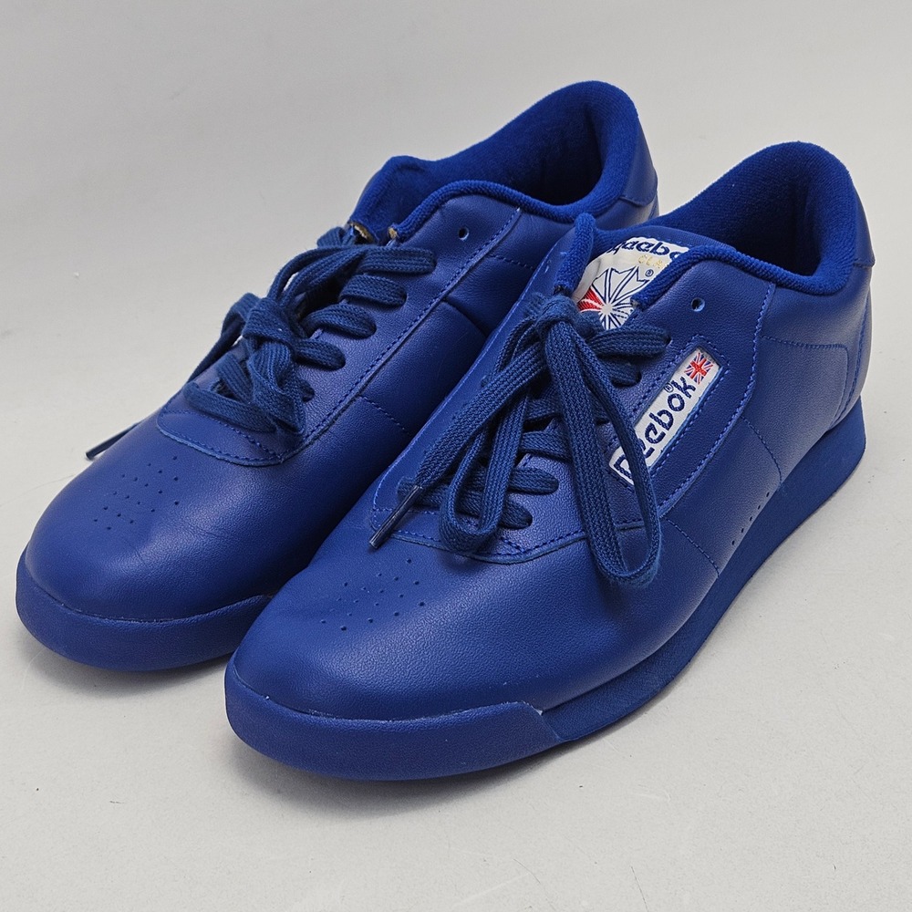 Reebok Princess Womens Size 9 Blue Monochromatic Low Top Shoes M43401 Sneakers